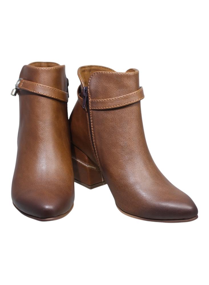 Botines Para Mujer Canela img #4