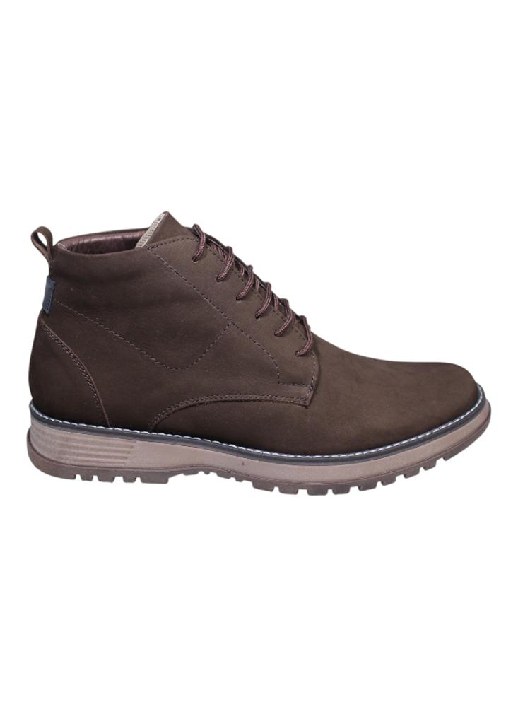 Bota Casual Café Para Hombre img #1