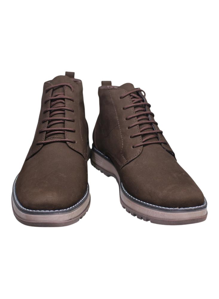 Bota Casual Café Para Hombre img #4