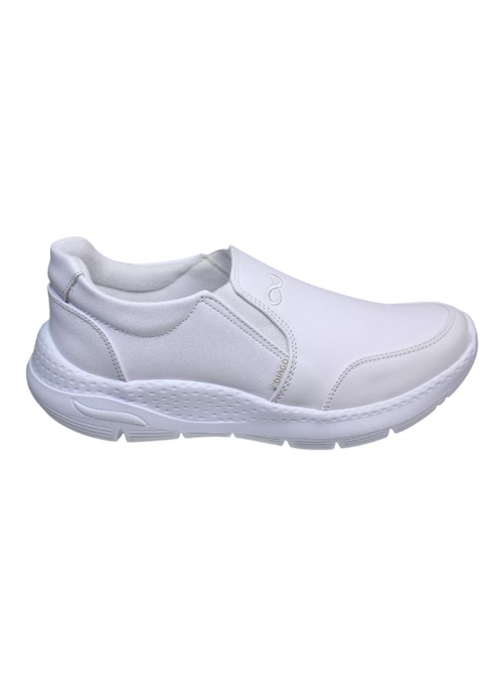 Zapato Mocasín Clínico Blanco Ergonómico img #1