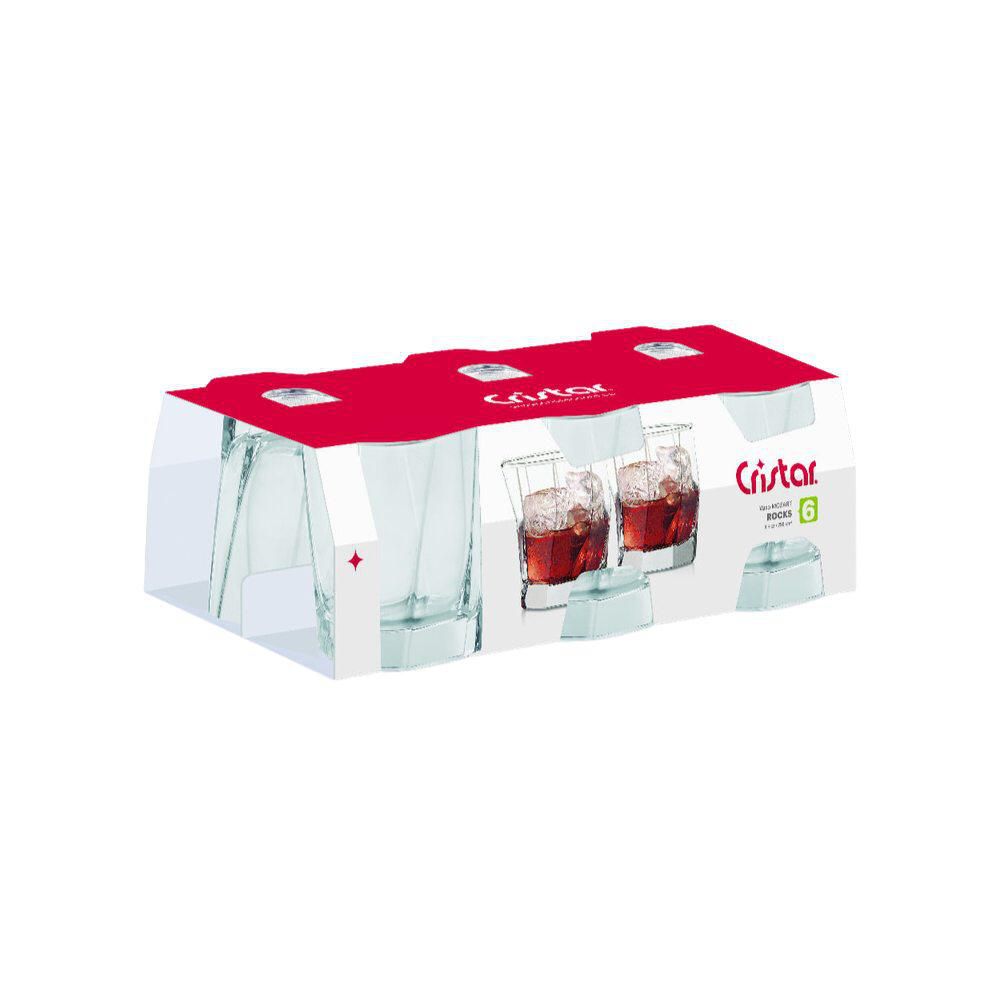 SET X 6 VASOS MOZART VASOS CORTOS CRISTAR 0095CL6 img #2