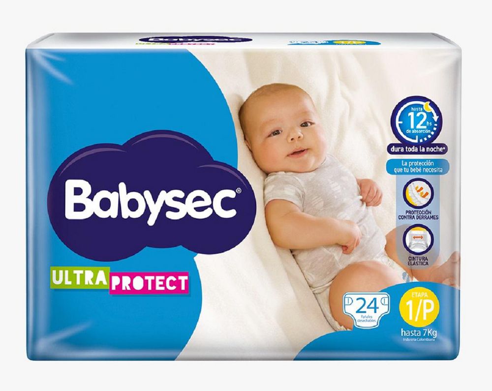 Pañales BABYSEC ultra protect 1P (24  und) img #2