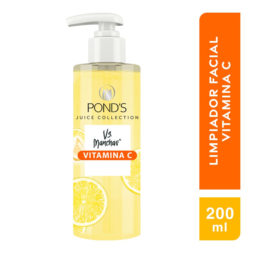 Gel limpiador PONDS vs manchas con vitamina C (200  ml) img #1