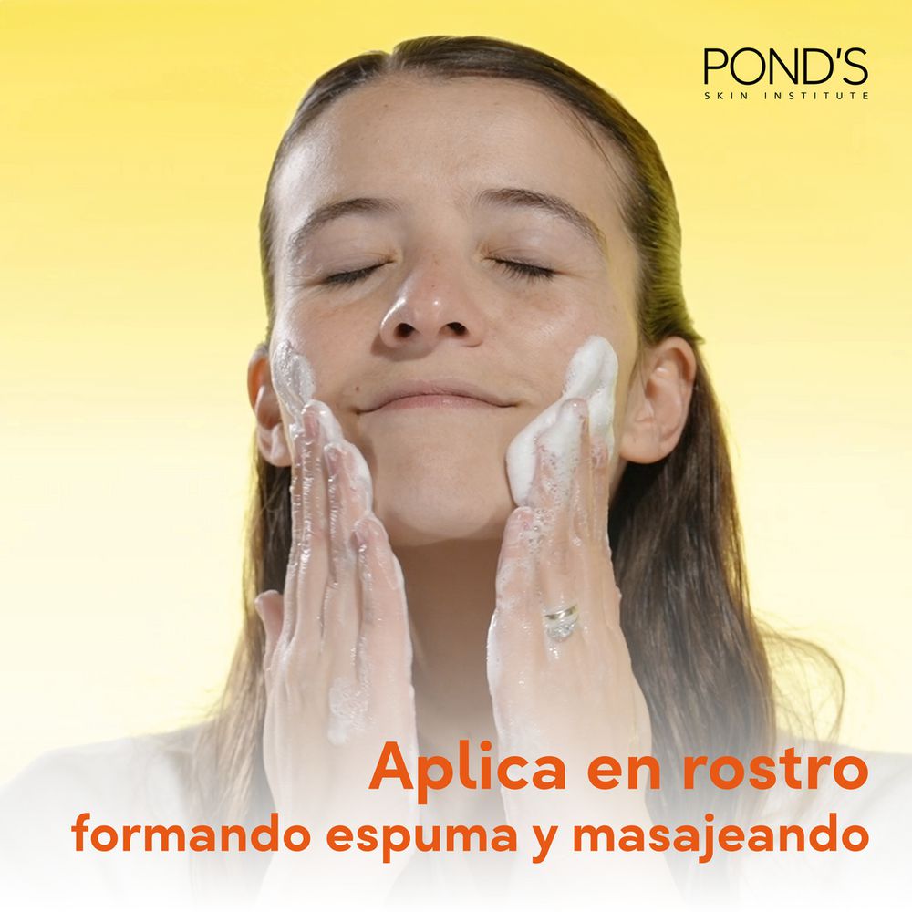 Gel limpiador PONDS vs manchas con vitamina C (200  ml) img #3