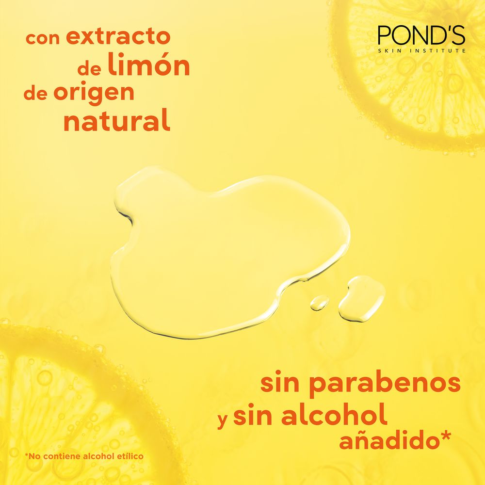 Gel limpiador PONDS vs manchas con vitamina C (200  ml) img #4