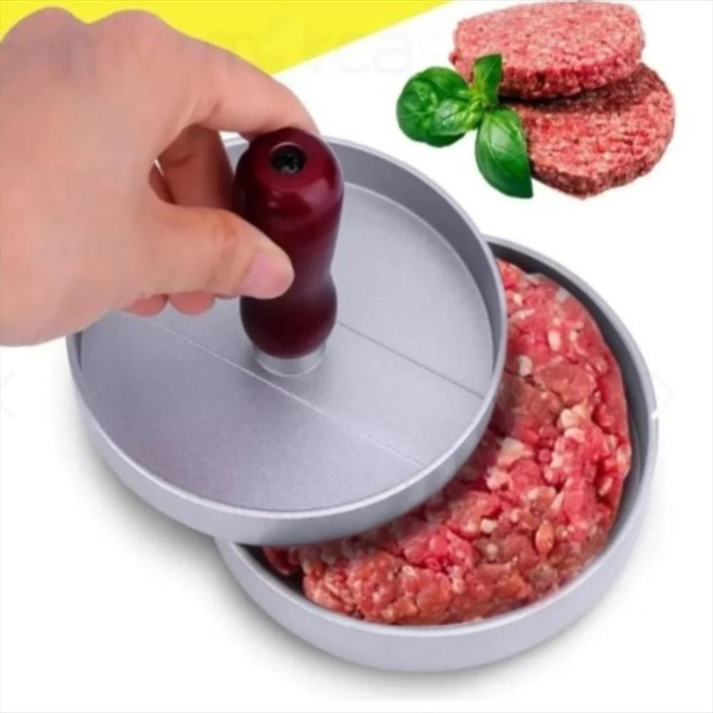 Prensa Para Hamburguesas Con Molde Antiadherente img #1