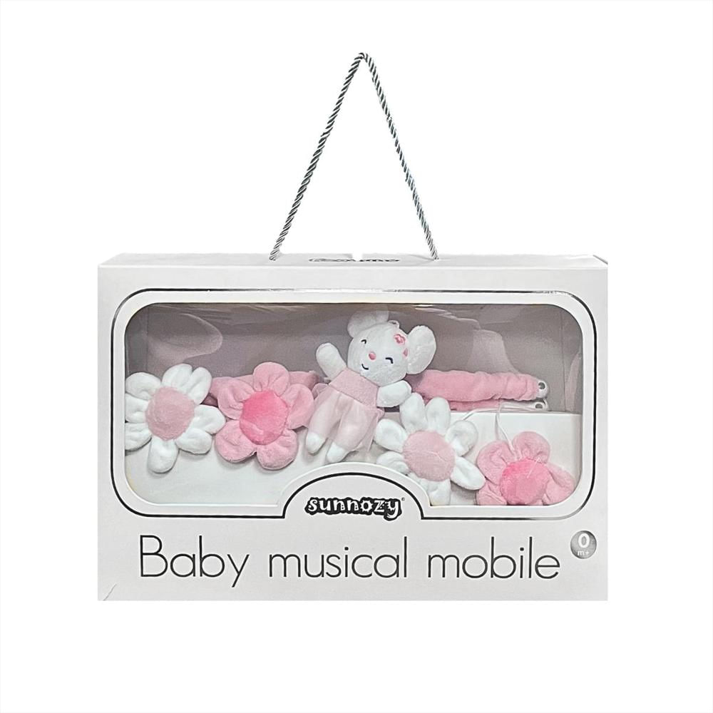 Móvil Musical Para Cuna Bebe Niña Coneja img #1