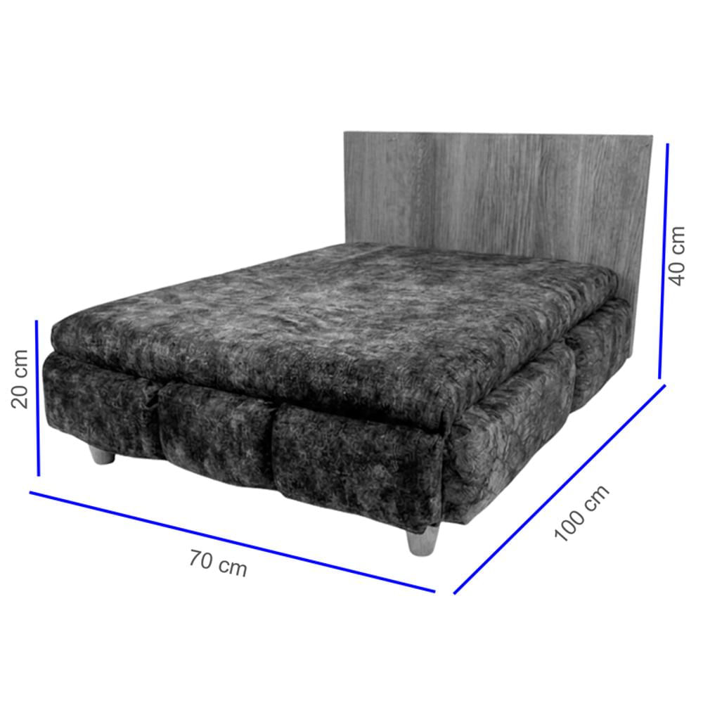 Cama Mascota Negra Mdf 70 X 100 img #4