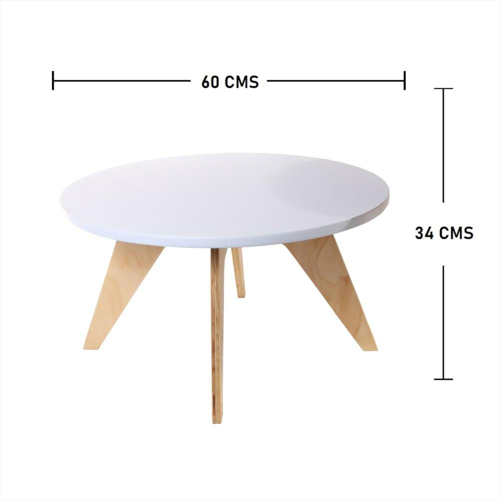Sala Sofá Cama 92X 174X93cm + Puff + Mesa De Centro N Beige img #3