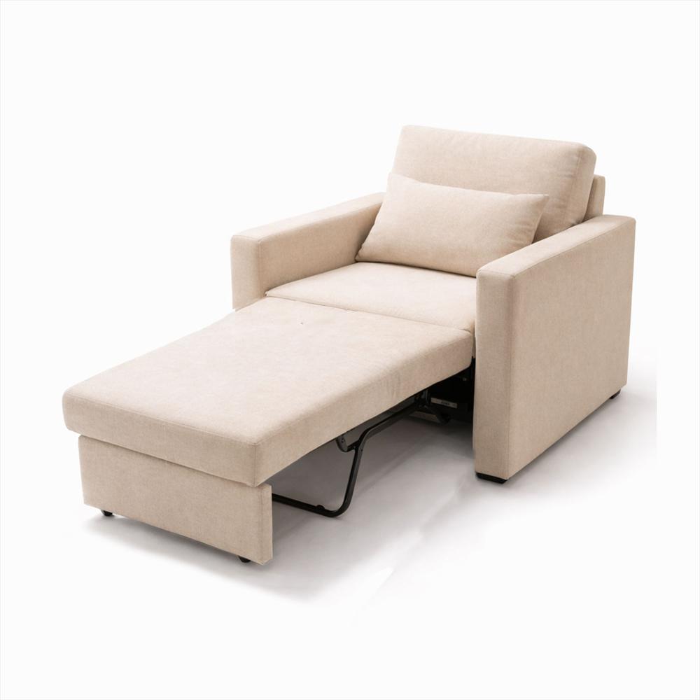 Poltrona Cama Reclinable Germany 90X76x86cm Beige img #2