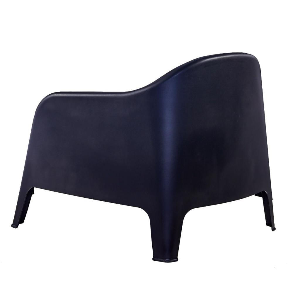 Silla Lounge Sun, Negro, Cómoda Para Terraza O Jardín img #4