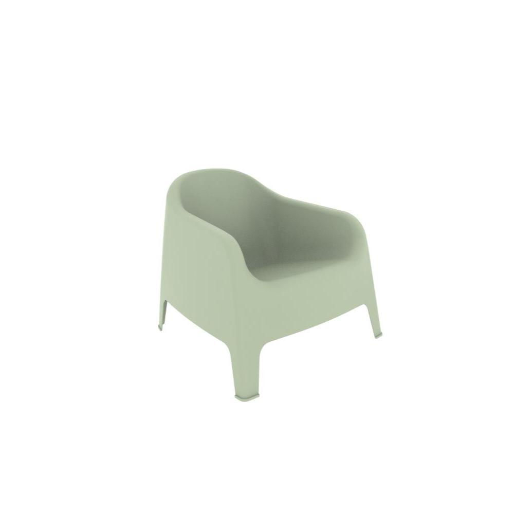 Silla Lounge Sun, Verdematcha, Cómoda Para Terraza O Jardín img #1