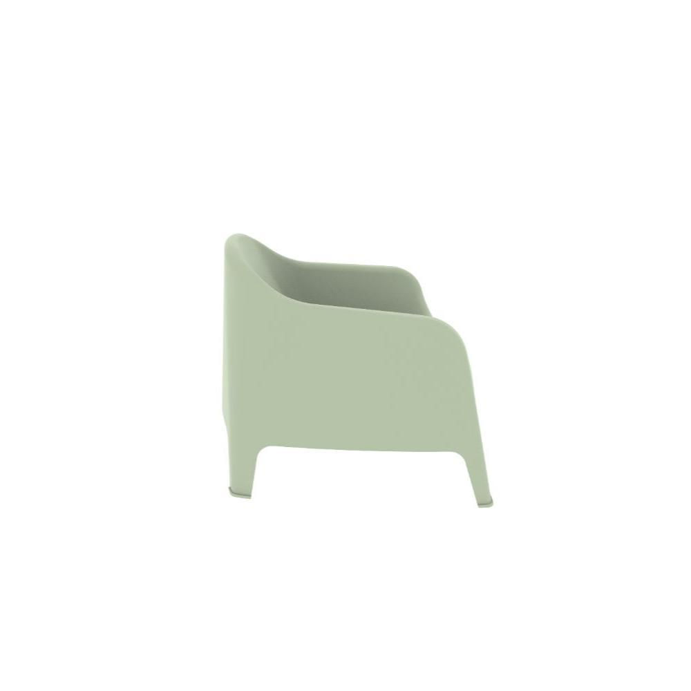Silla Lounge Sun, Verdematcha, Cómoda Para Terraza O Jardín img #3