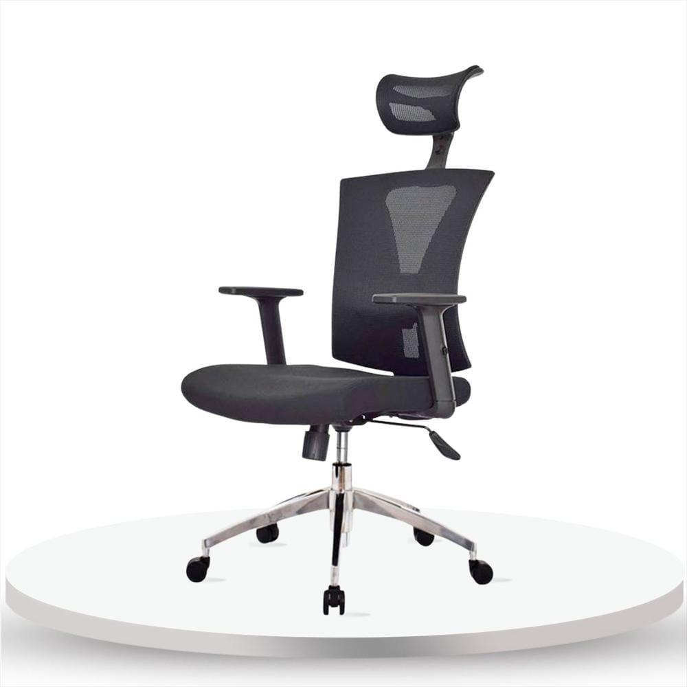 Silla De Oficina Ergonomica Turmanila Presidente Base Cromada img #1