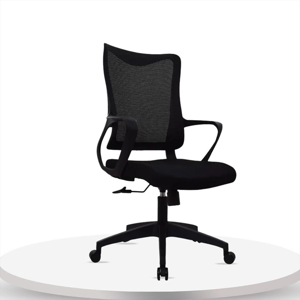 Silla De Oficina Slim Gerente Negra img #1