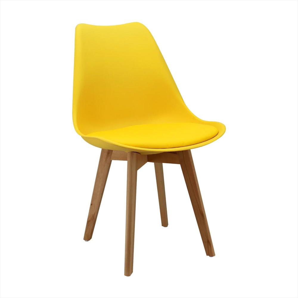 Silla Tapizada Milano Amarillo img #1