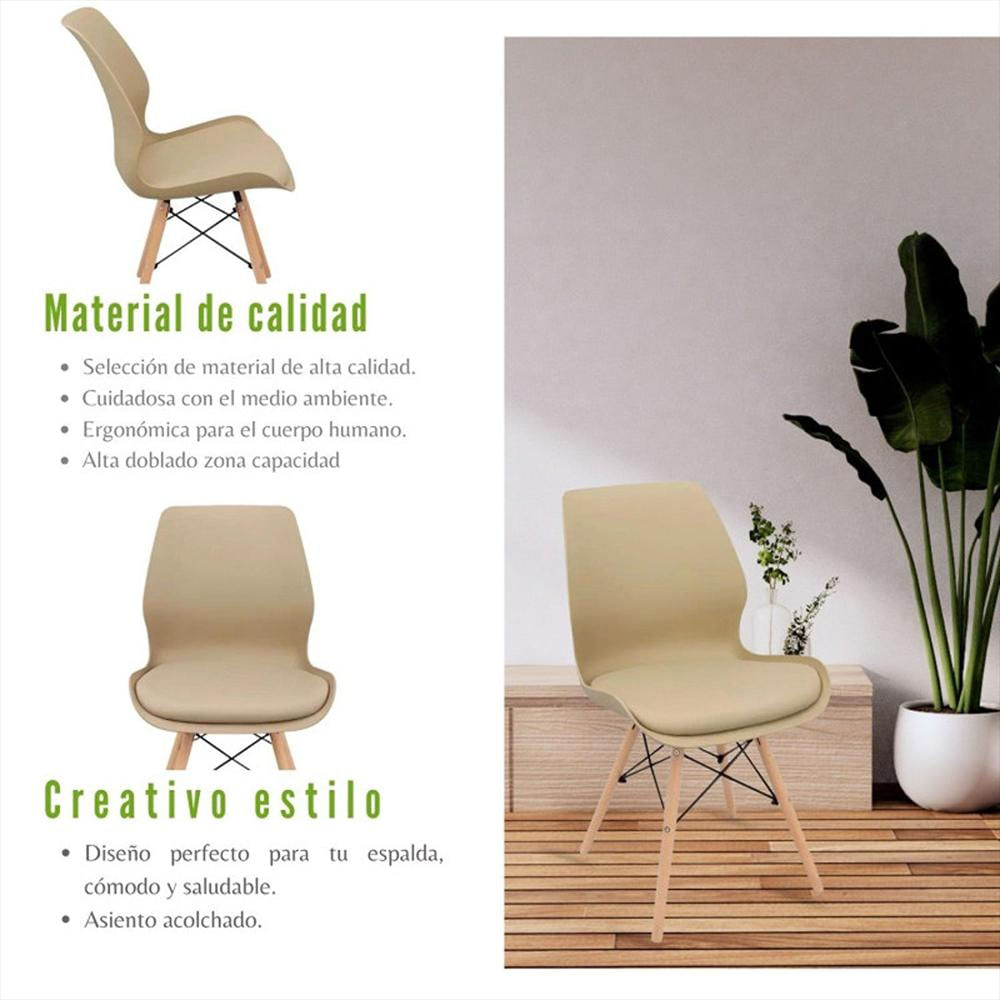 Silla Emile Beige img #2
