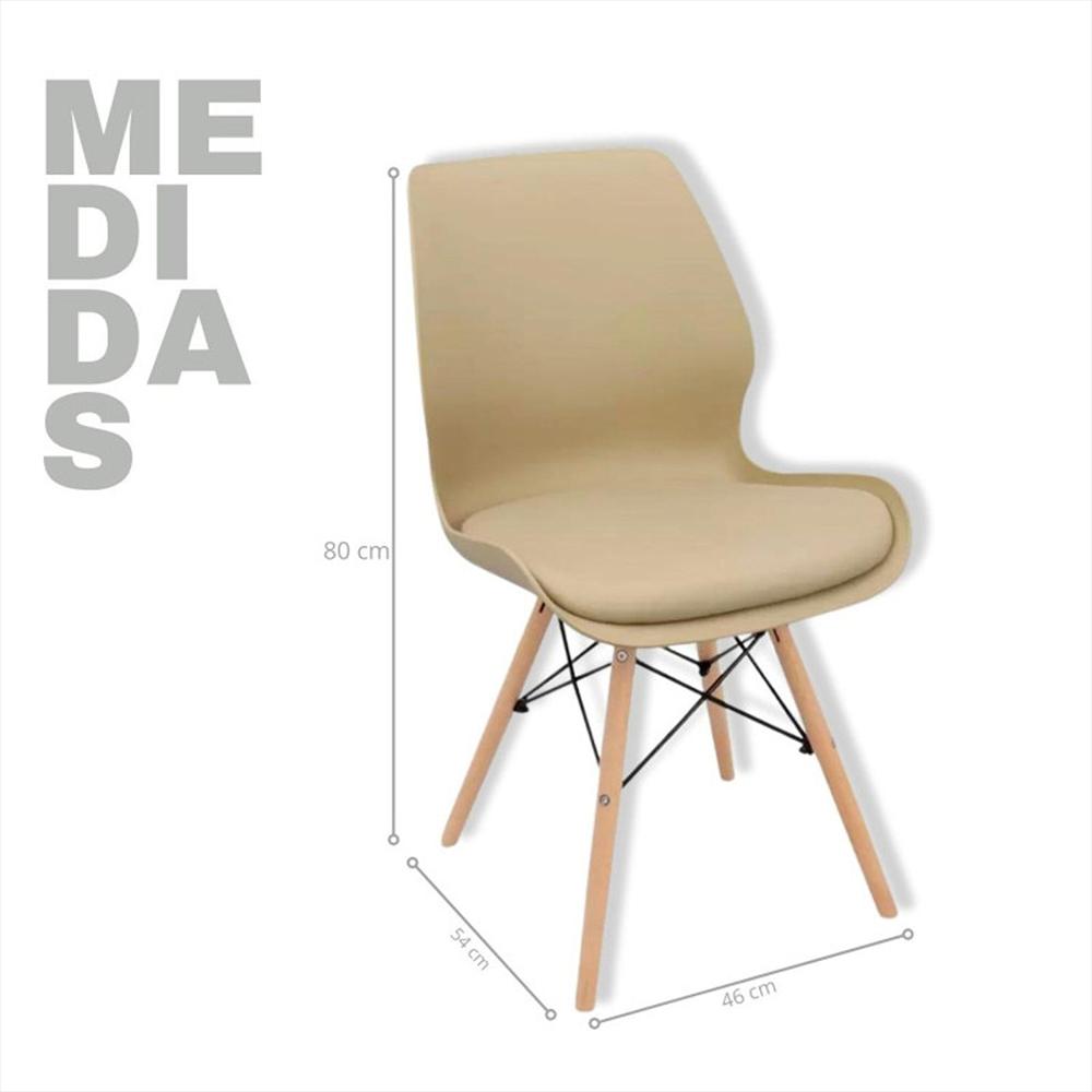 Silla Emile Beige img #3
