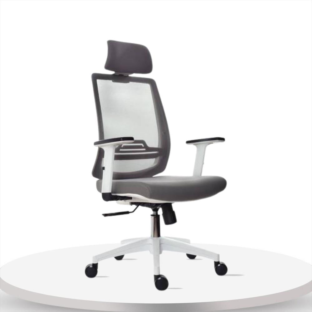 Silla Presidencial Ergonomica Perla 120X48x51 Blanco img #1