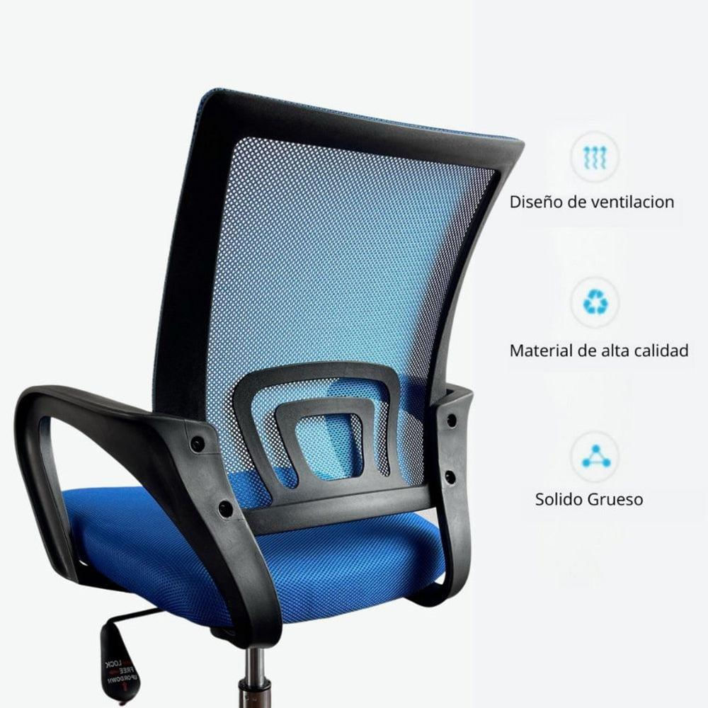 Silla De Oficina Colors Azul img #3
