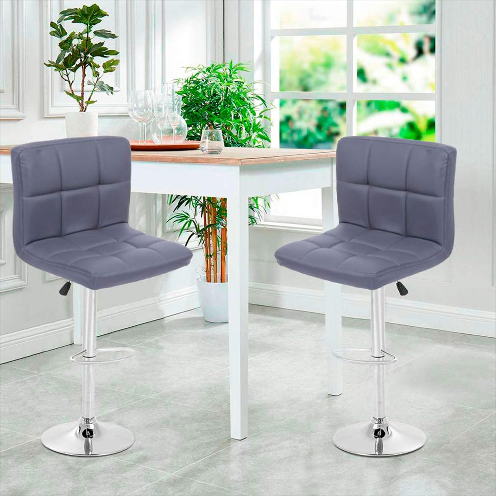 Silla De Barra Leo Gris img #2
