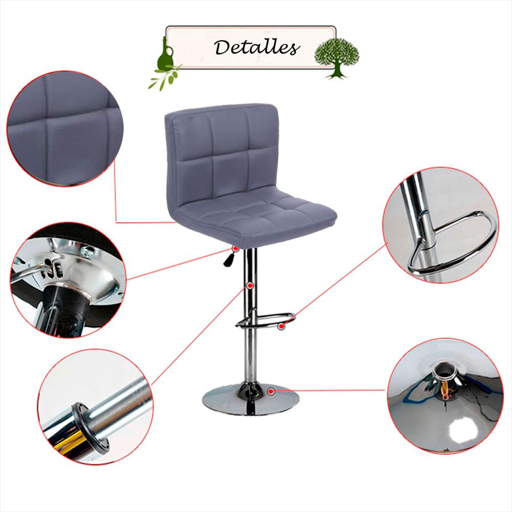 Silla De Barra Leo Gris img #5