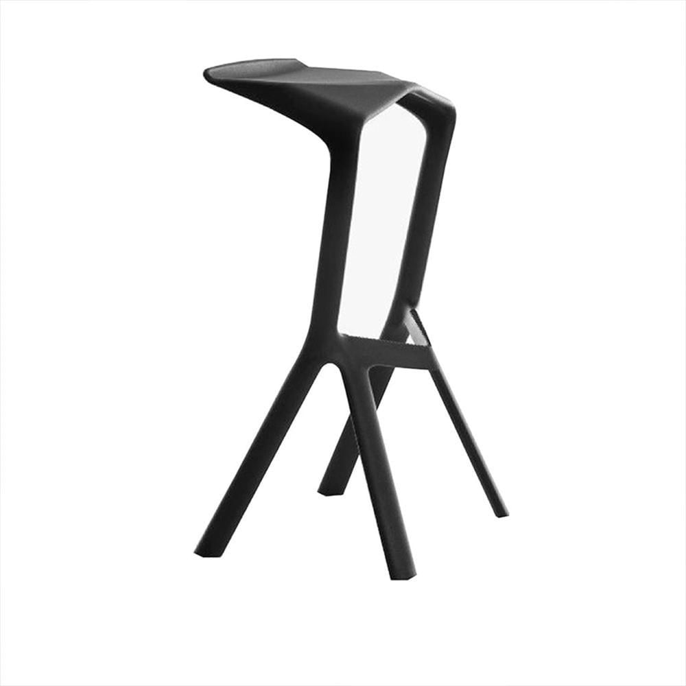 Silla De Barra Moderna Negro img #1