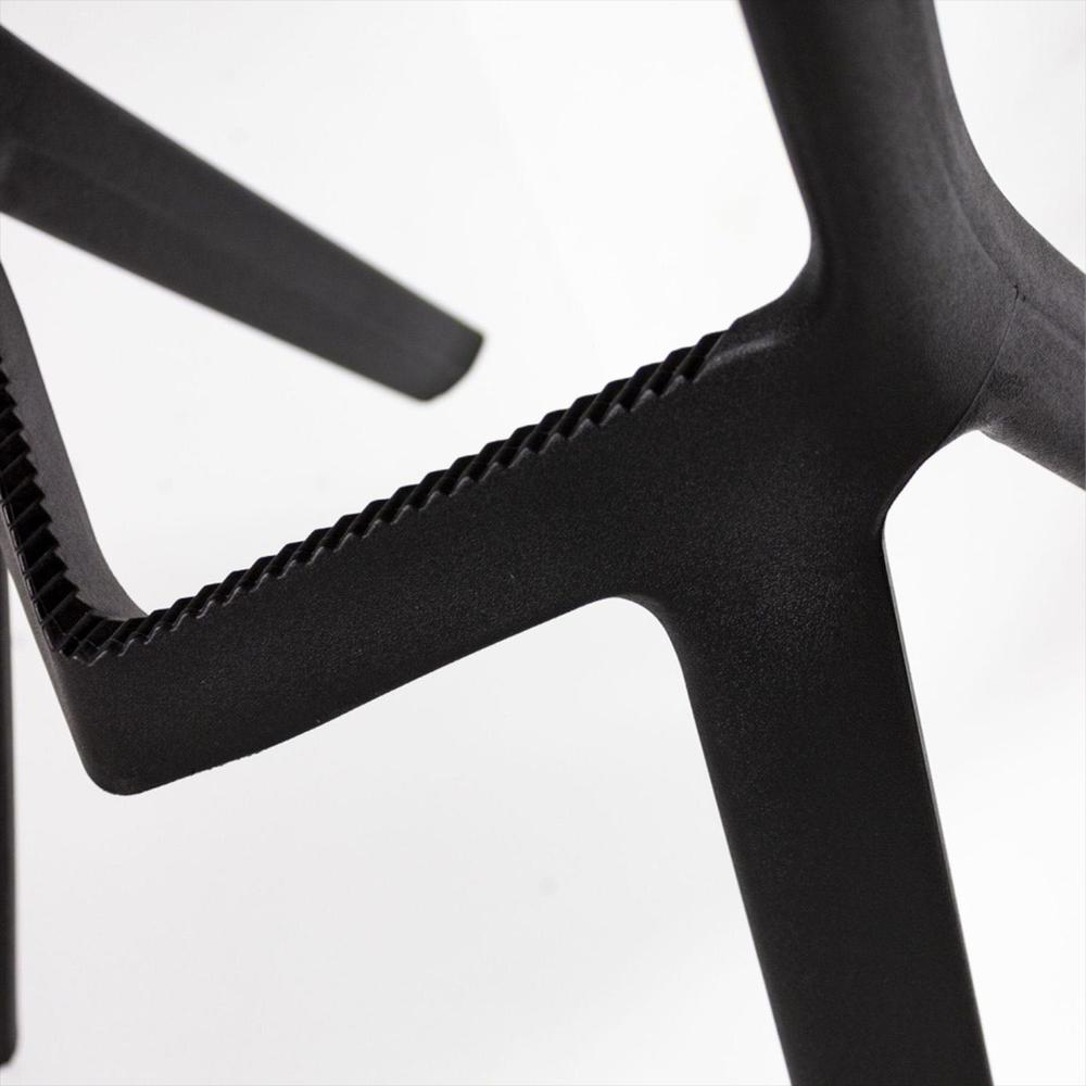 Silla De Barra Moderna Negro img #3