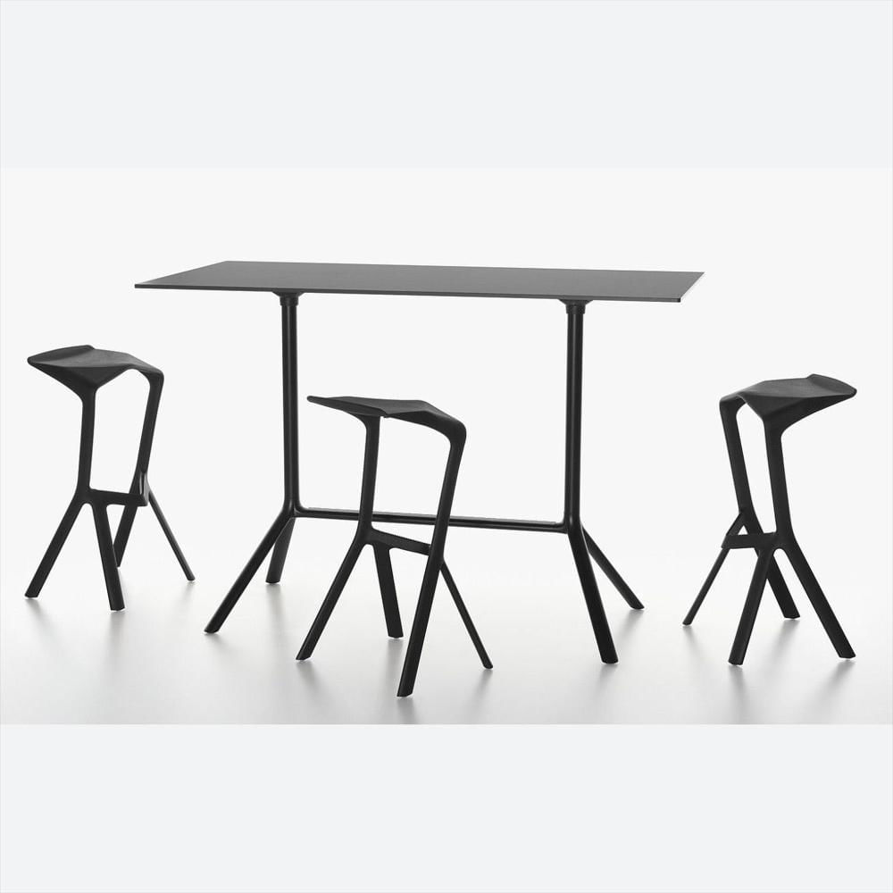 Silla De Barra Moderna Negro img #5