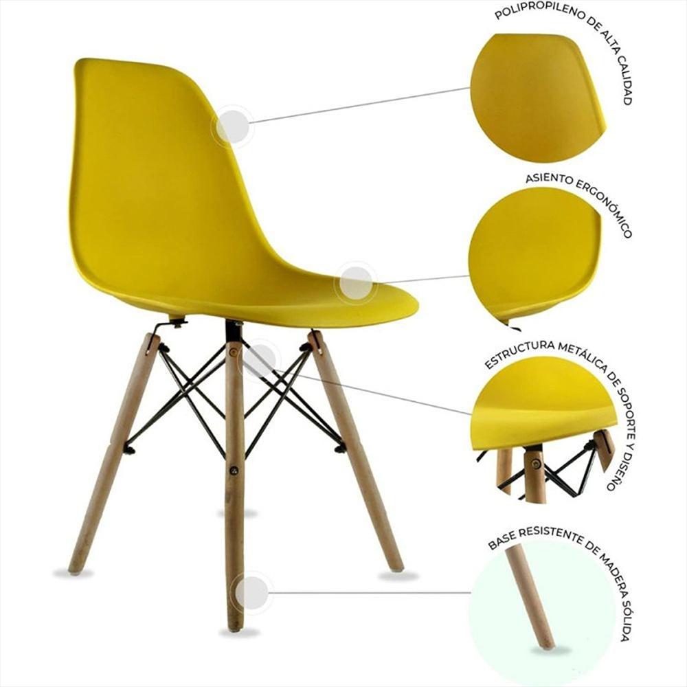 Silla Eames Mostaza img #3