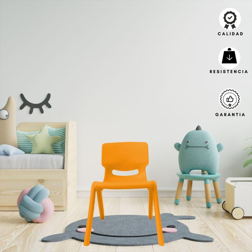 Silla Infantil Andy Junior Naranja img #3