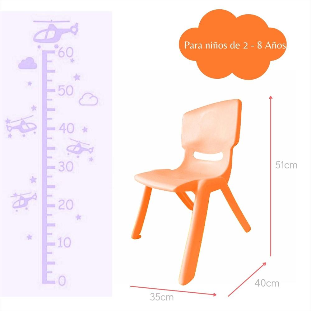 Silla Infantil Andy Junior Naranja img #4
