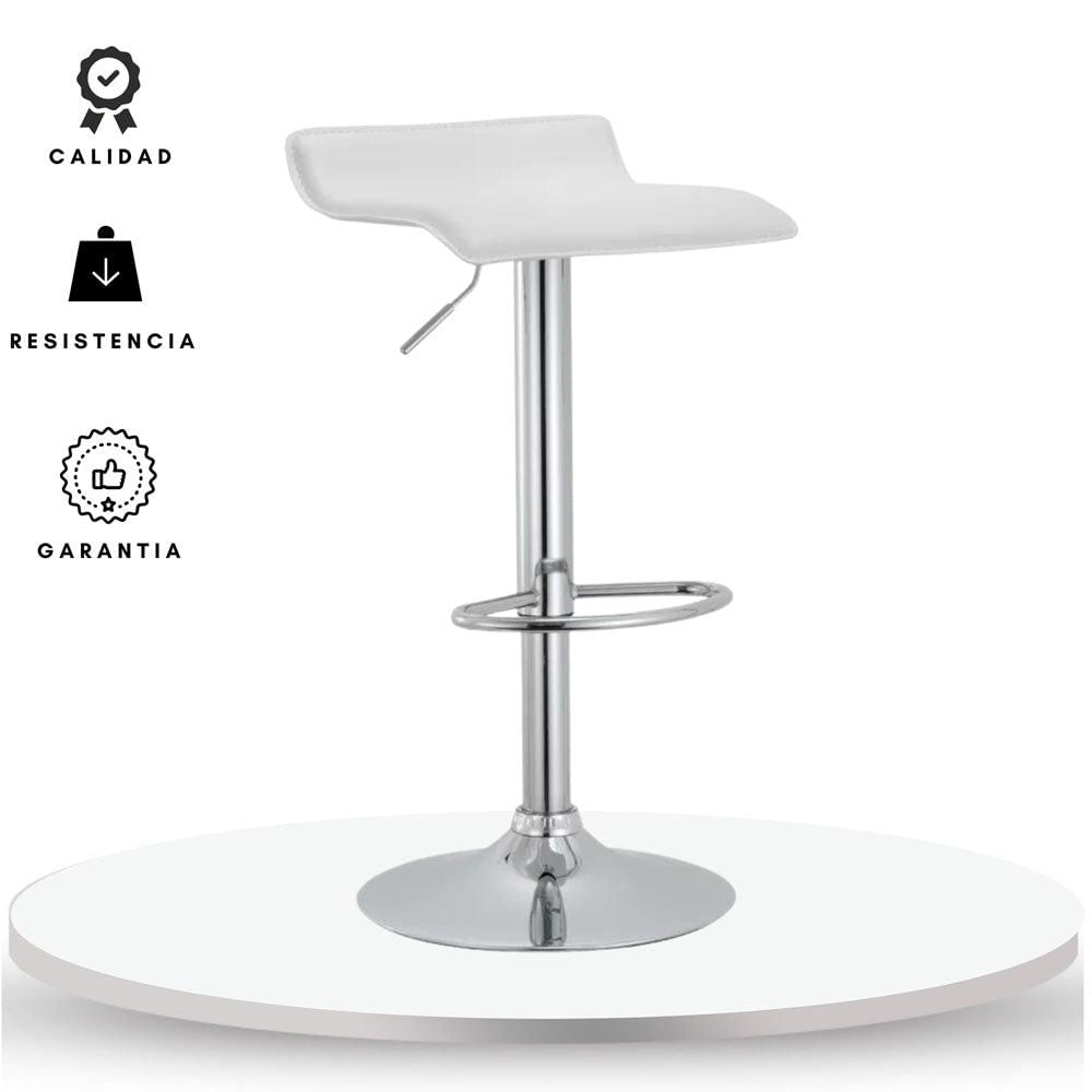 Silla De Barra Ambar Blanco img #2