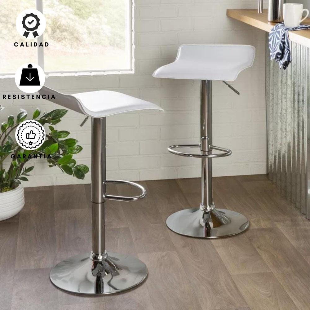 Silla De Barra Ambar Blanco img #3