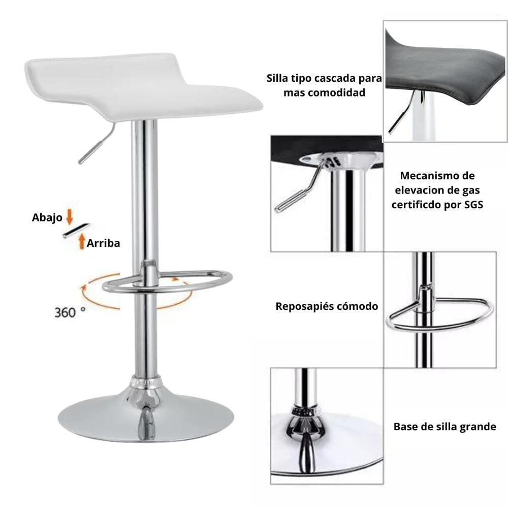 Silla De Barra Ambar Blanco img #4