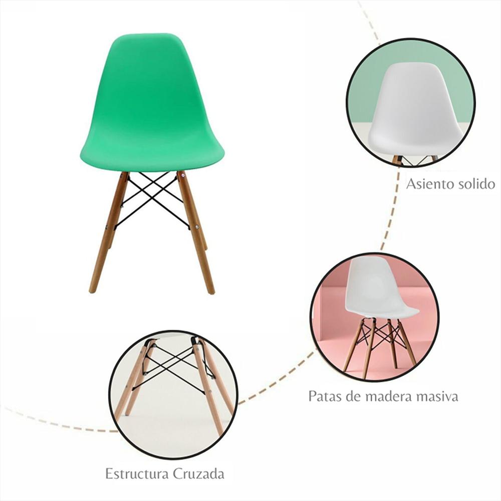 Silla Eames Verde Menta img #4