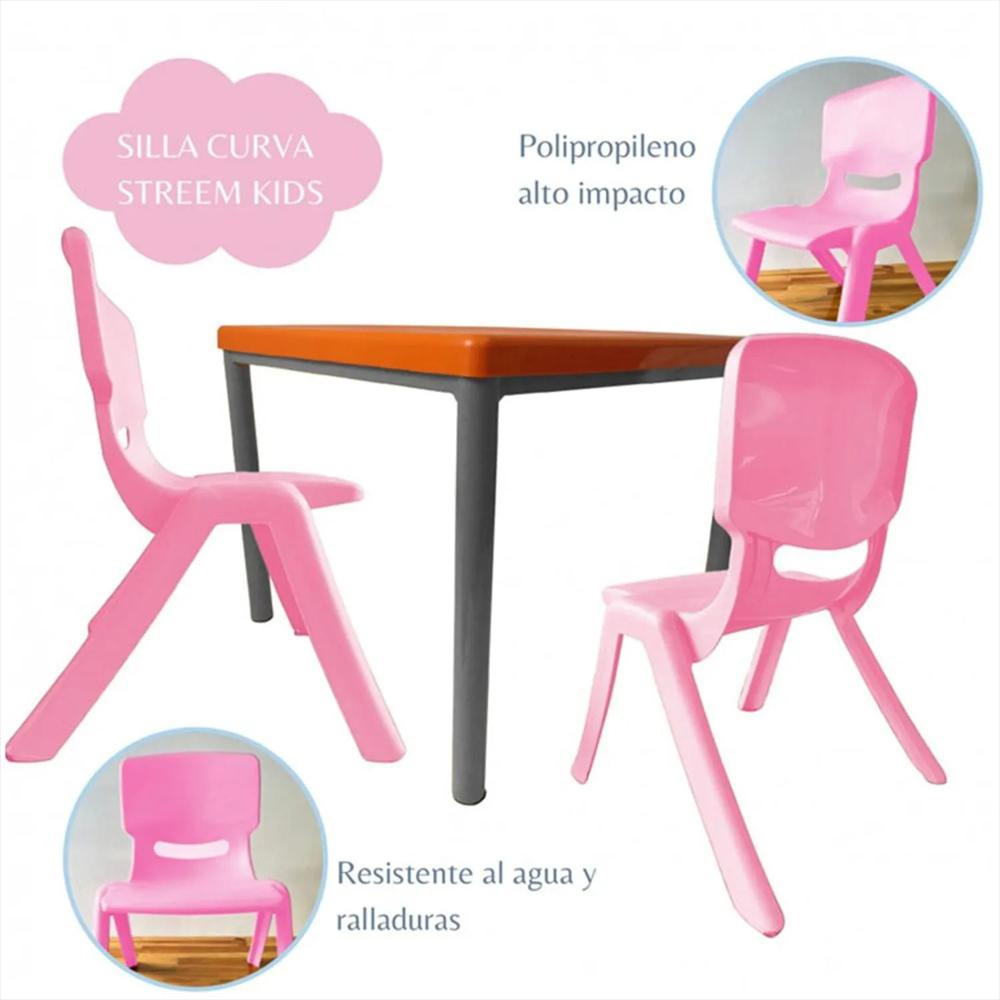 Silla Infantil Andy Junior Rosada img #4