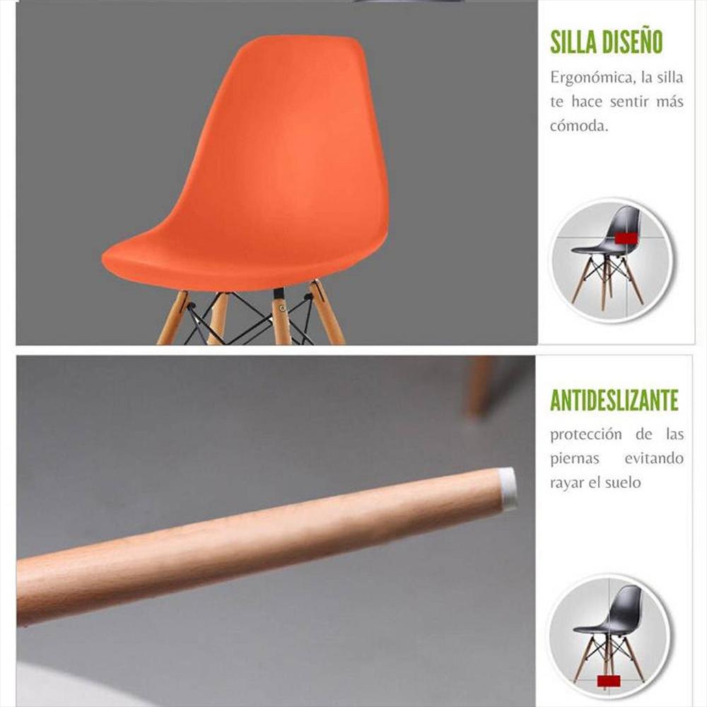 Silla Eames Naranja img #3