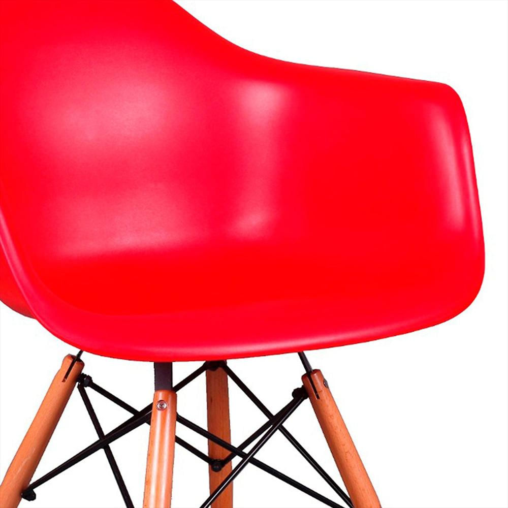 Silla Eames Brazos Rojo img #5