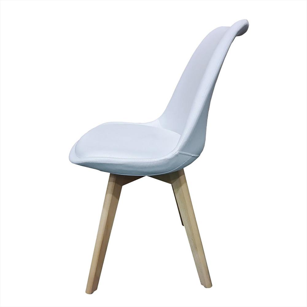 Silla Tapizada Milano Premium Blanco img #5