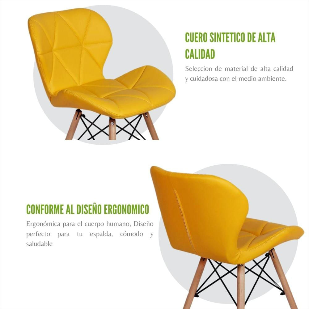Silla Dais Amarillo img #4