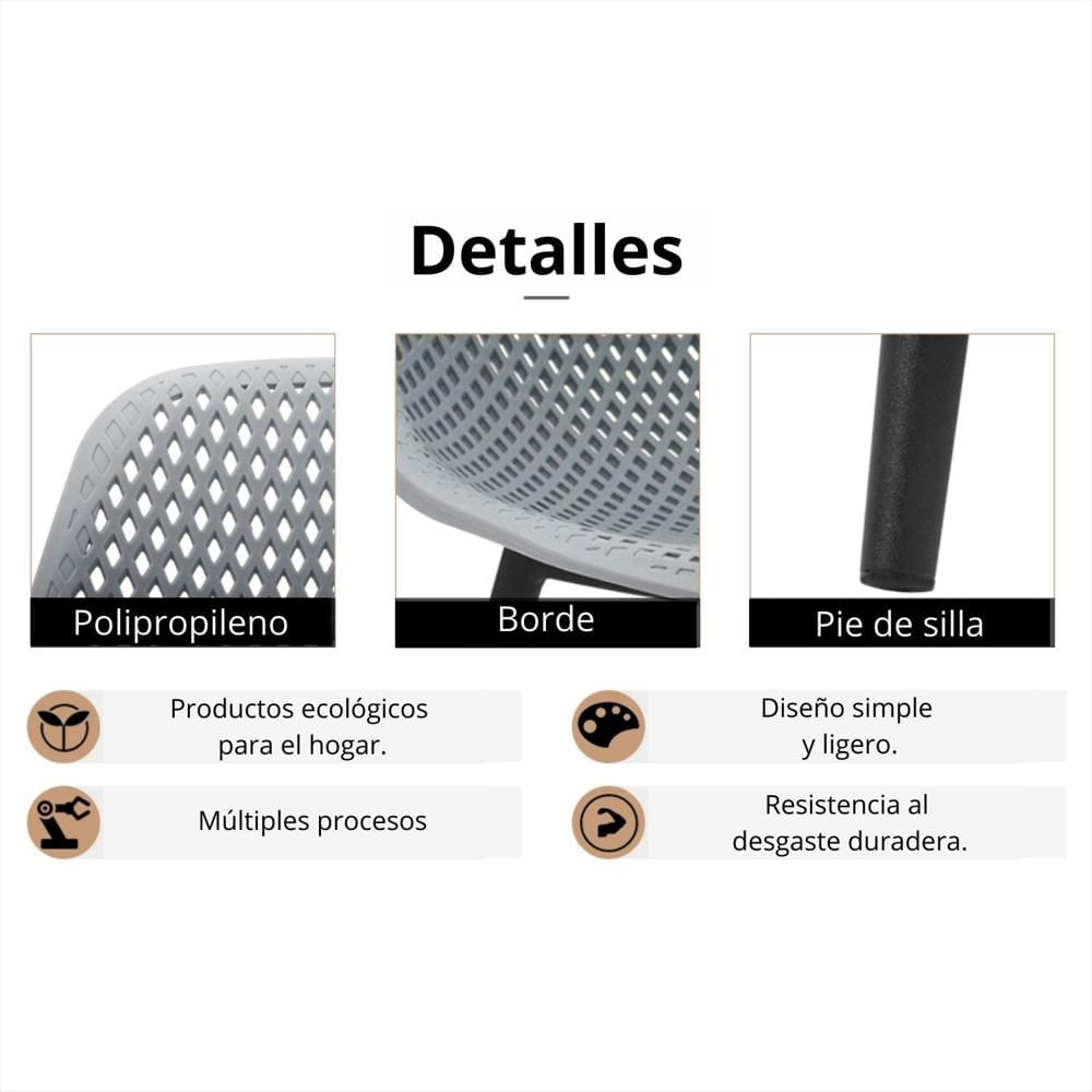 Silla Itto Ii Gris img #5