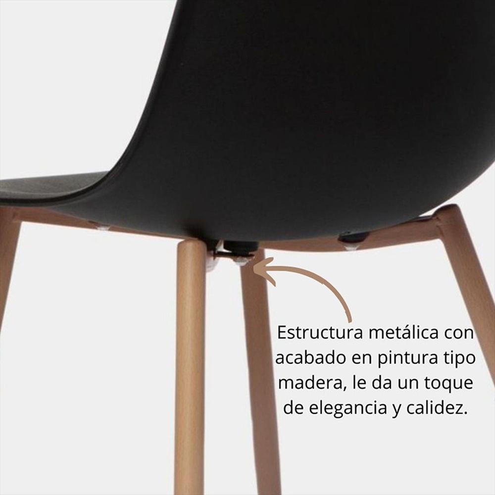 Silla Itto Negro img #4