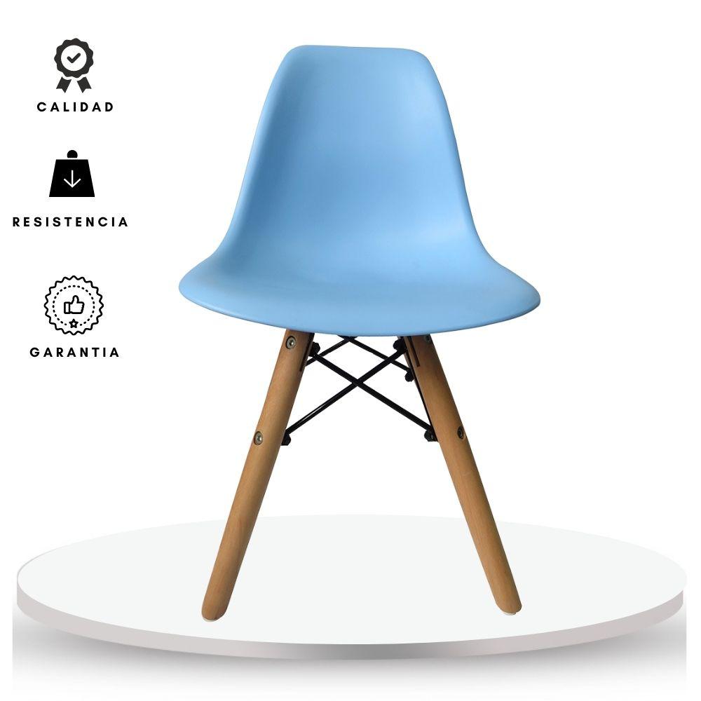 Silla Infantil Eames Azul img #2