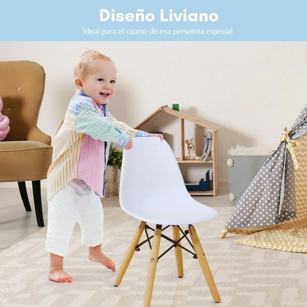 Silla Infantil Eames Azul img #3