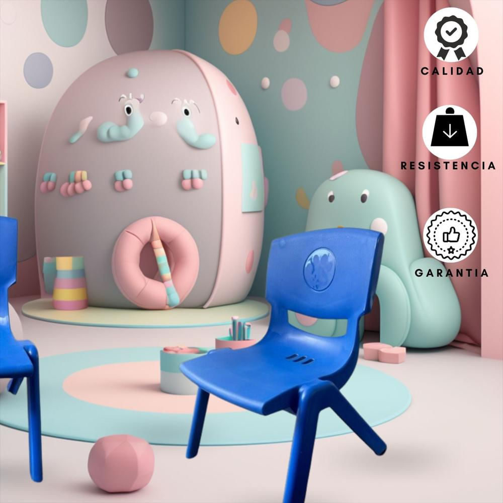 Silla Infantil Toby Azul Oscuro img #3