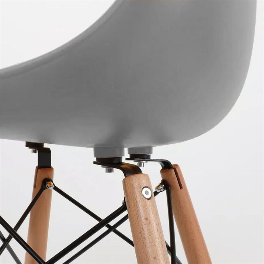 Silla De Barra Eames Gris img #2
