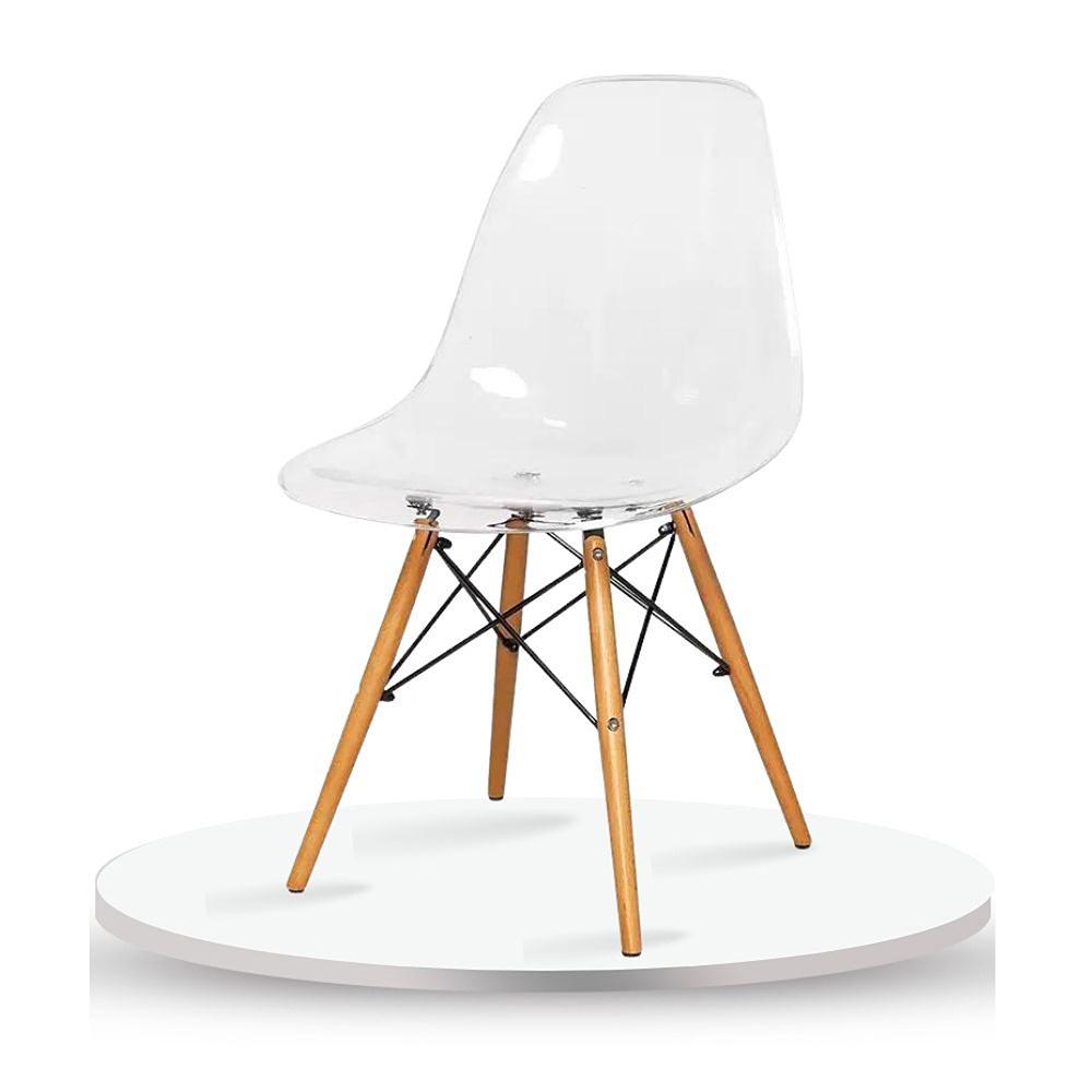 Silla Eames Acrilico Transparente img #1
