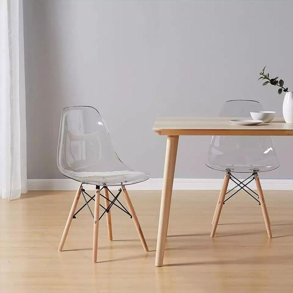 Silla Eames Acrilico Transparente img #2