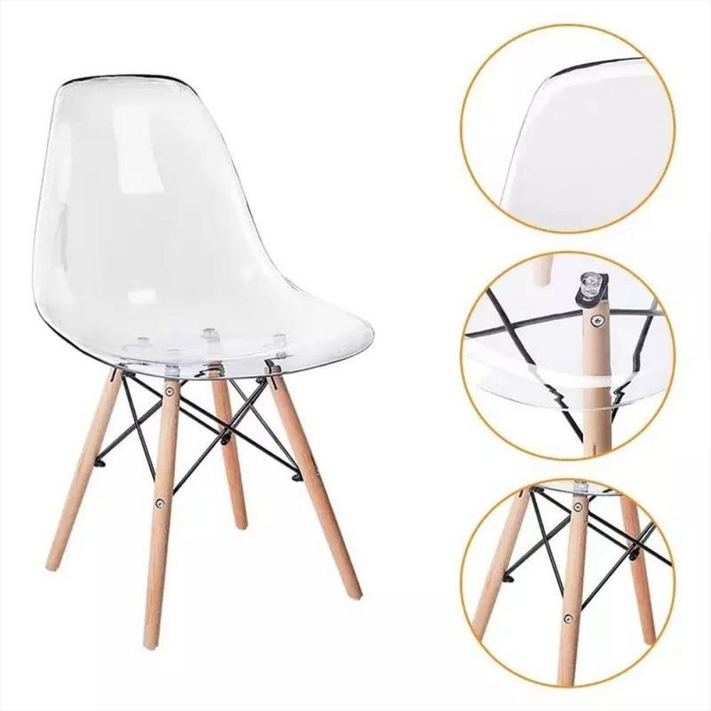Silla Eames Acrilico Transparente img #4